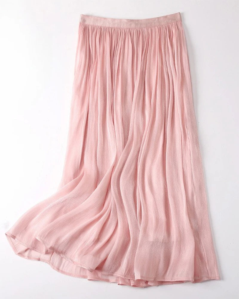 Aurelia Linen Skirt