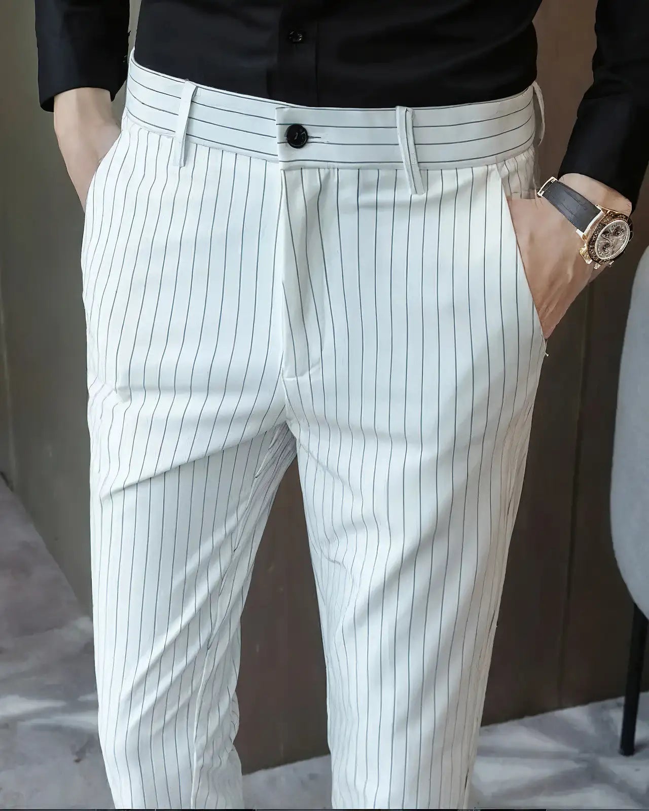 Executive Striped Pants