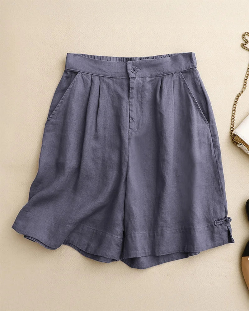 Angelina Linen Shorts