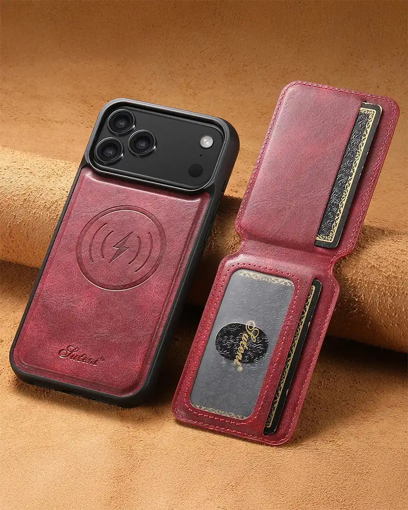 Montier Leather iPhone Case