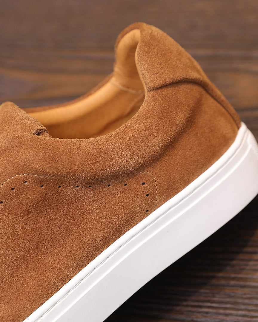 Osborne Suede Low Sneakers - Tuscan