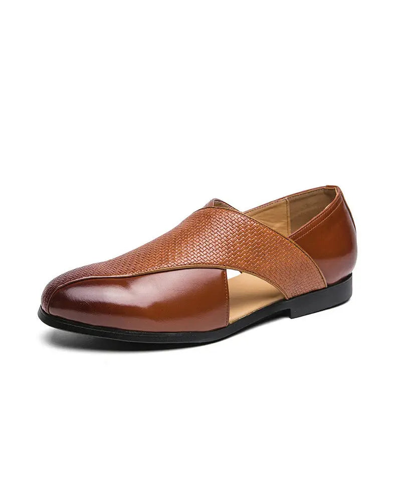 Peniche Intreccio Genuine Leather Loafers