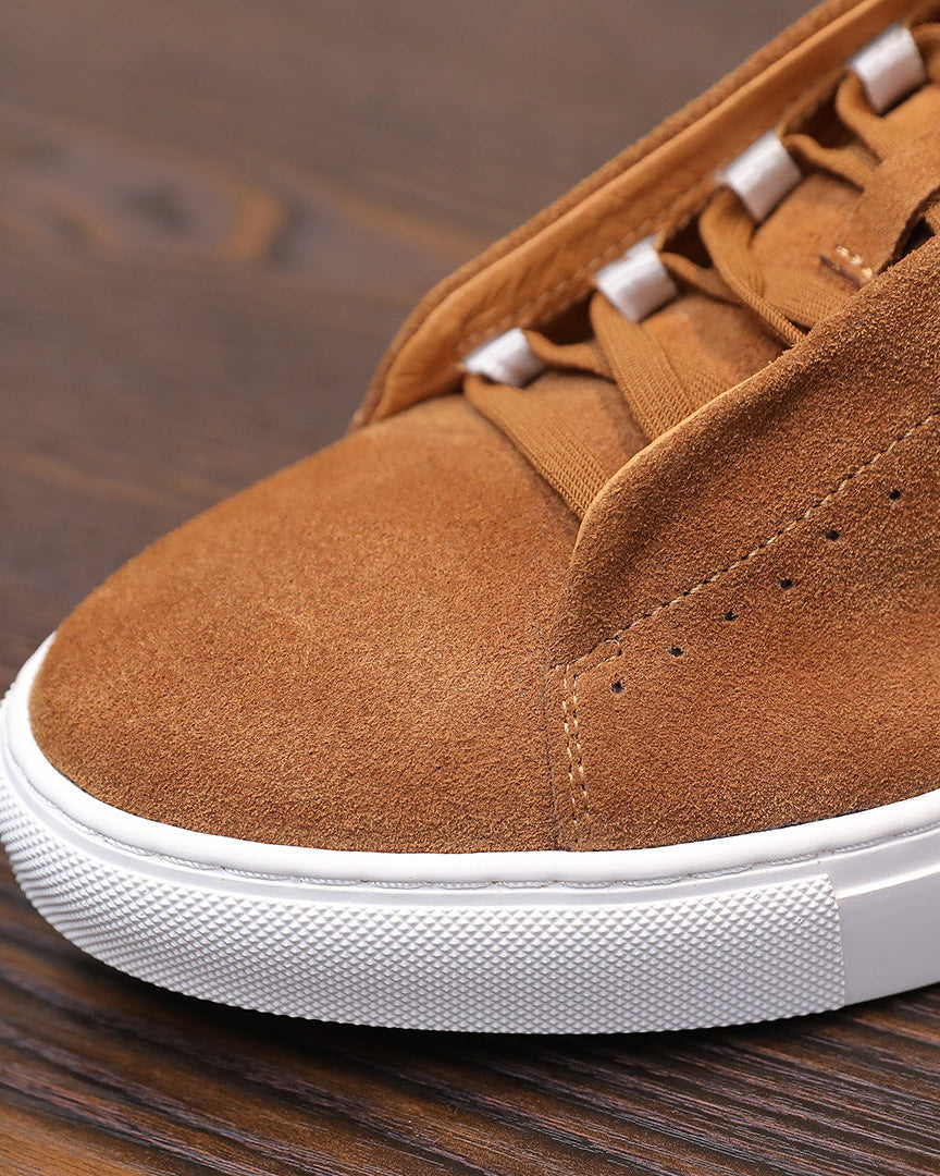 Osborne Suede Low Sneakers - Tuscan