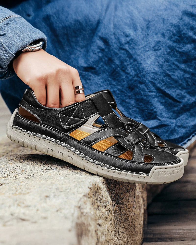 Vento Leather Sandals