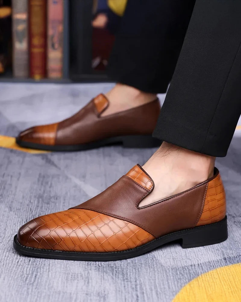 HARTFORD LEATHER LOAFERS