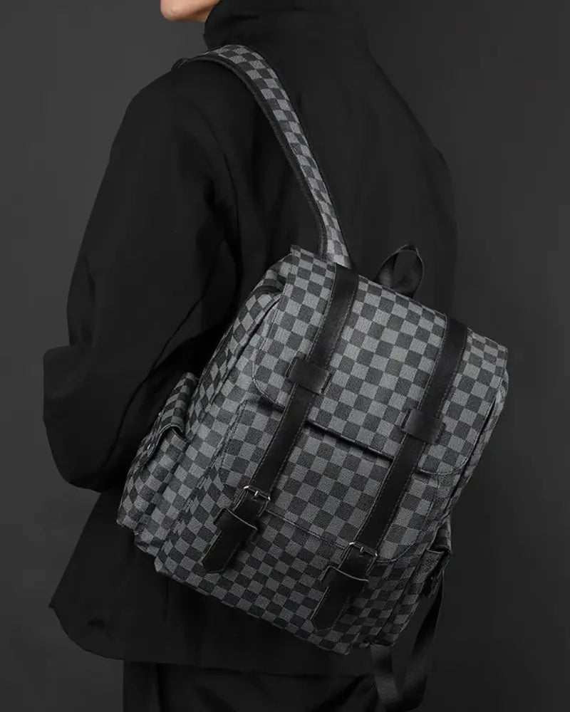 Damier Checkered Backpack