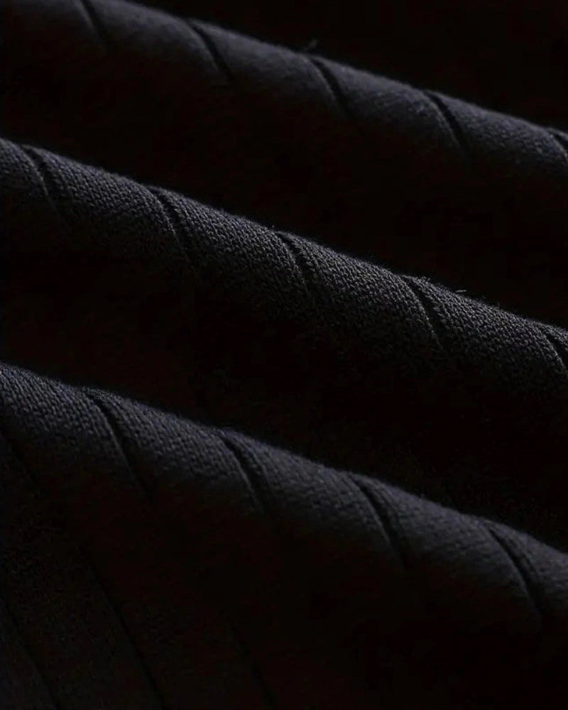 Hampton Ribbed Polo Sweatshirt