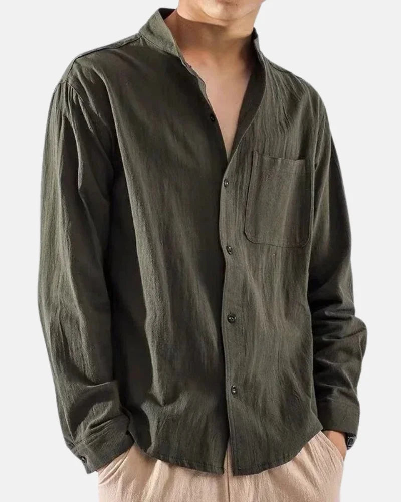 Oversized Linen Shirt
