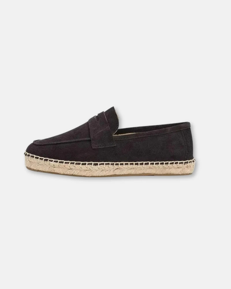 Espadrille Cow Suede Loafer