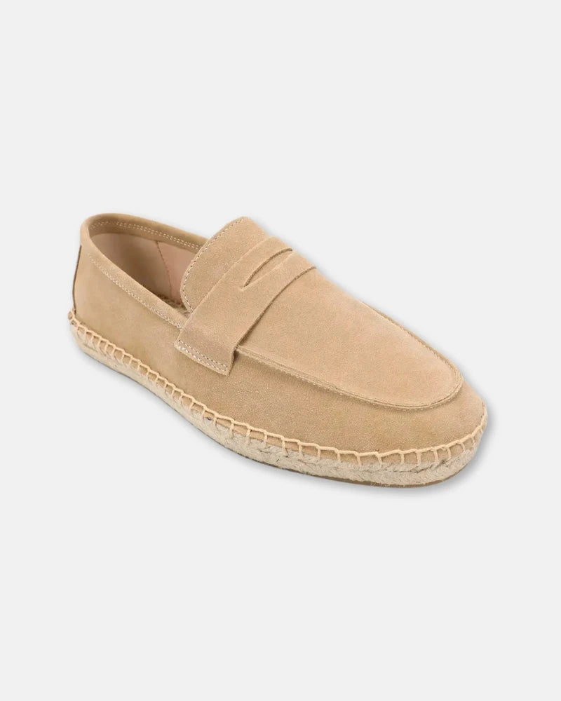 Espadrille Cow Suede Loafer