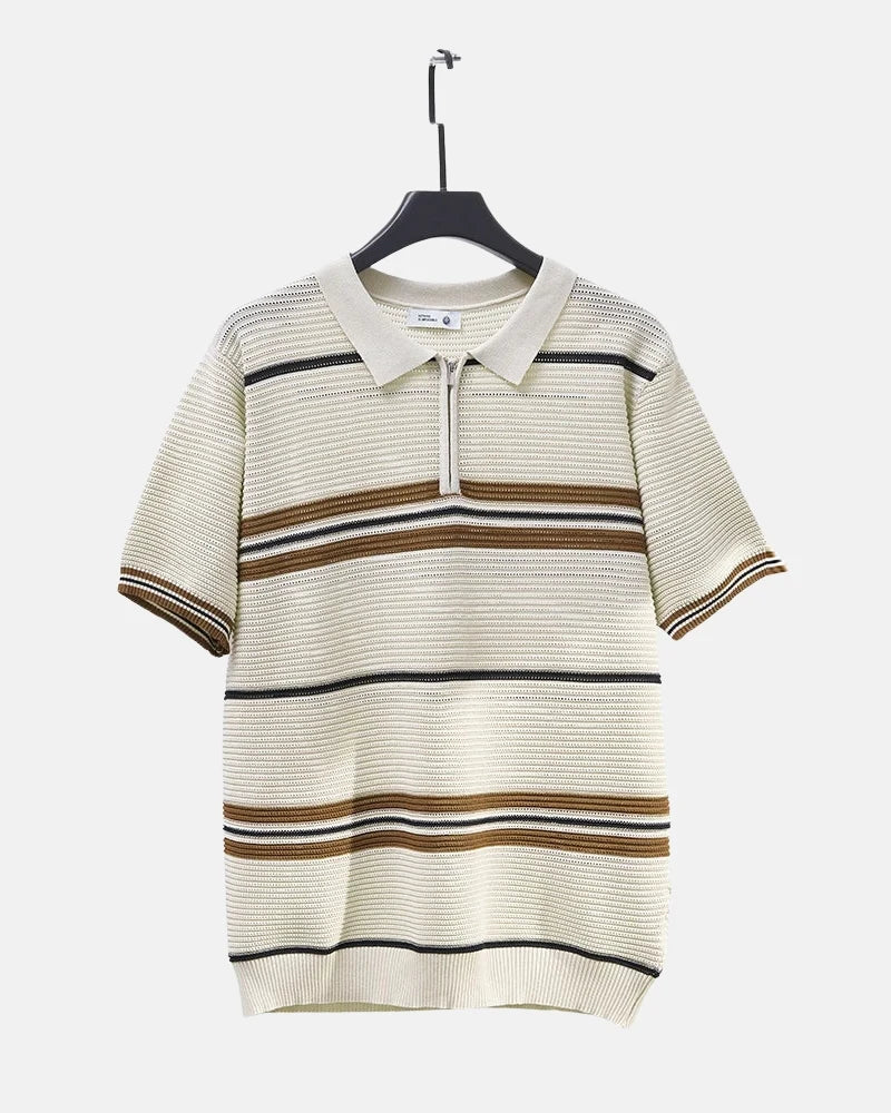 Knitted Piqué Polo