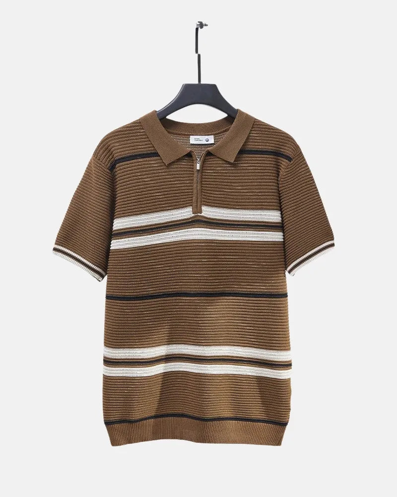 Knitted Piqué Polo