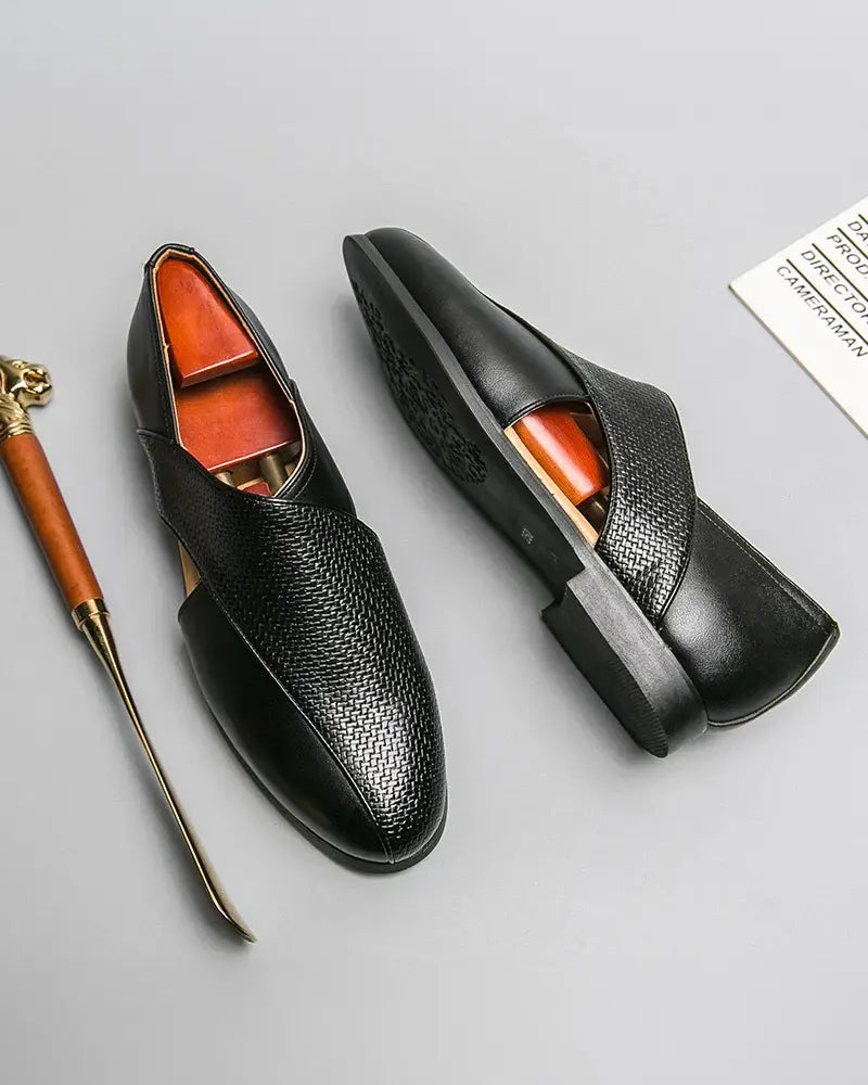 Peniche Intreccio Genuine Leather Loafers