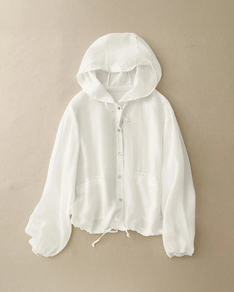 Camilla Linen Hoodie