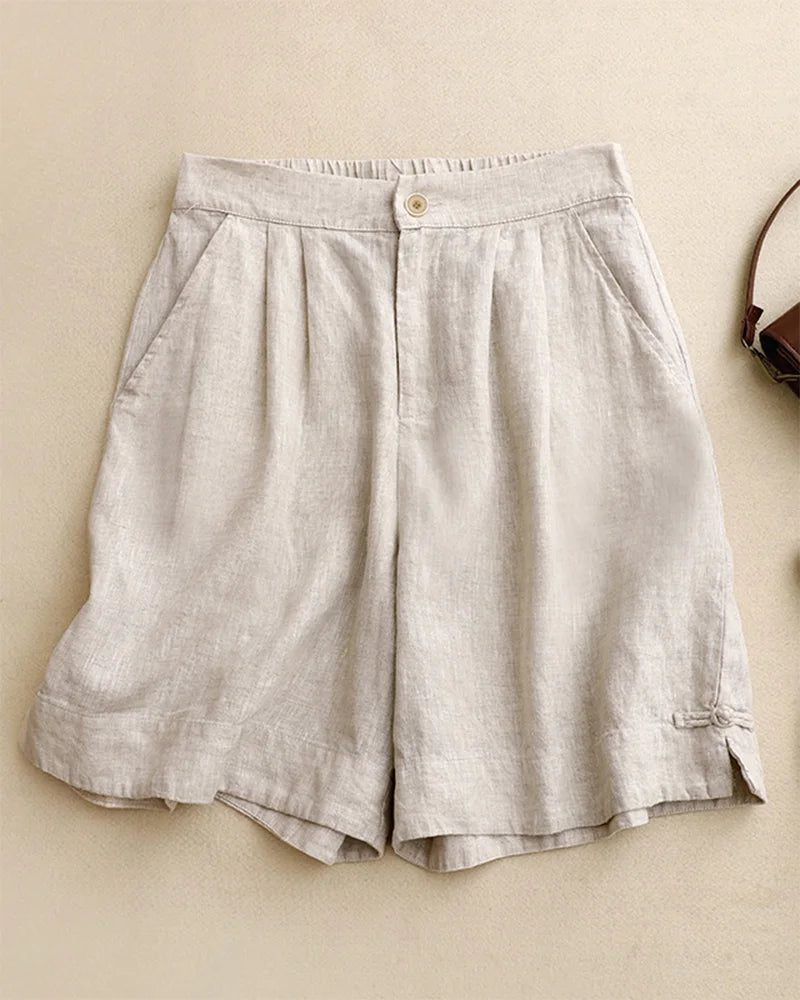 Angelina Linen Shorts