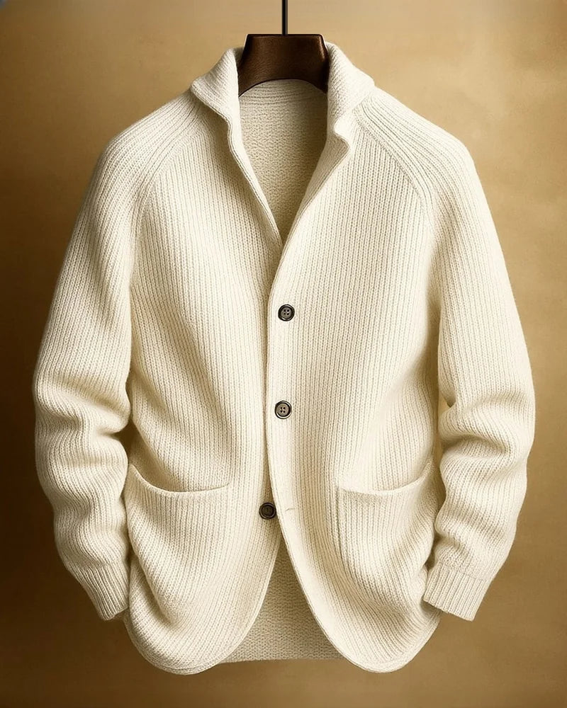Brera Blazer Cardigan in Cream