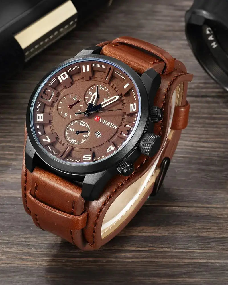 Vanguard Leather Chrono