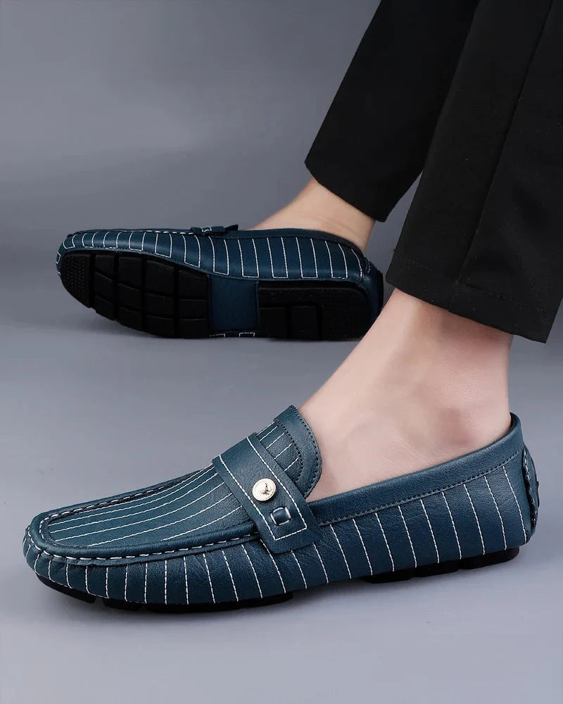 Leclerc Pinstripe Loafers