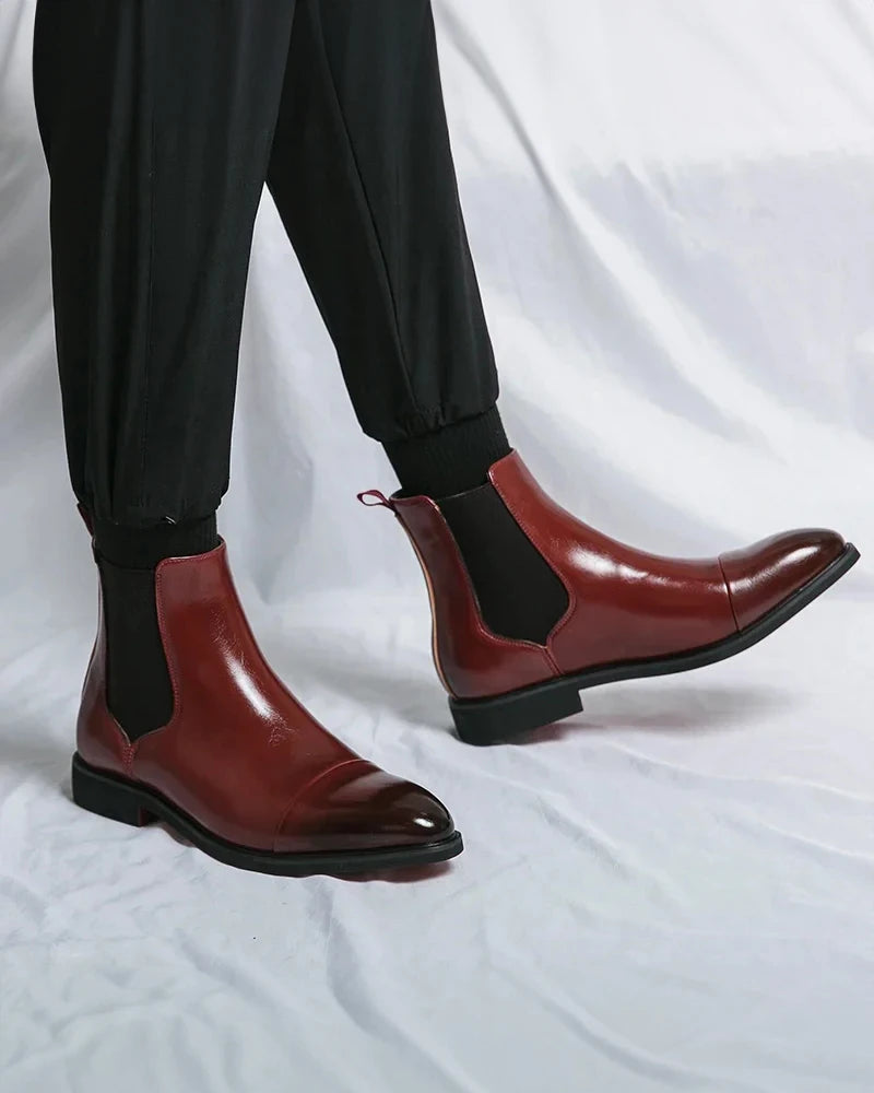 Leonardo Scabusi Genuine Leather Boots