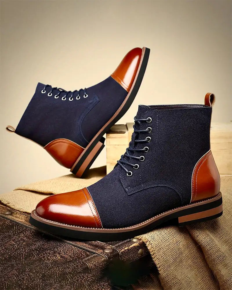 Burlington Oxford Leather Boots