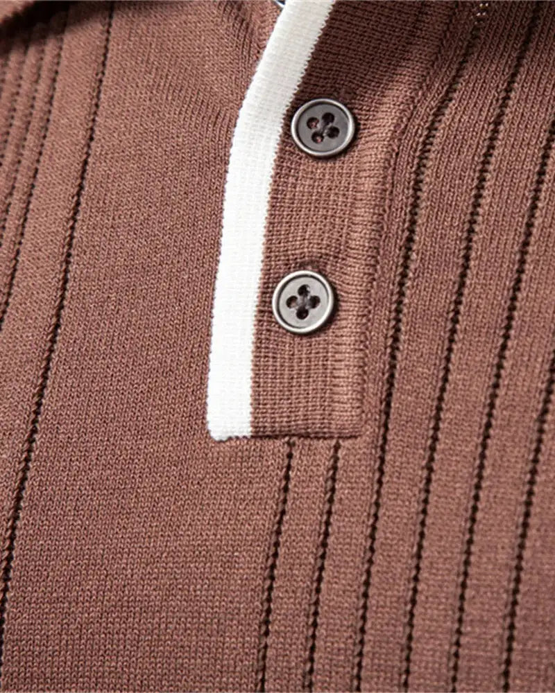 Brunello Knit Polo Shirt