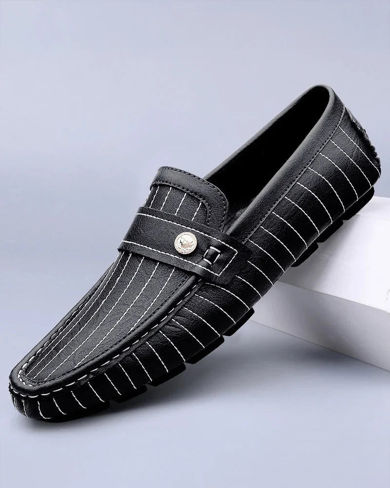 Leclerc Pinstripe Loafers