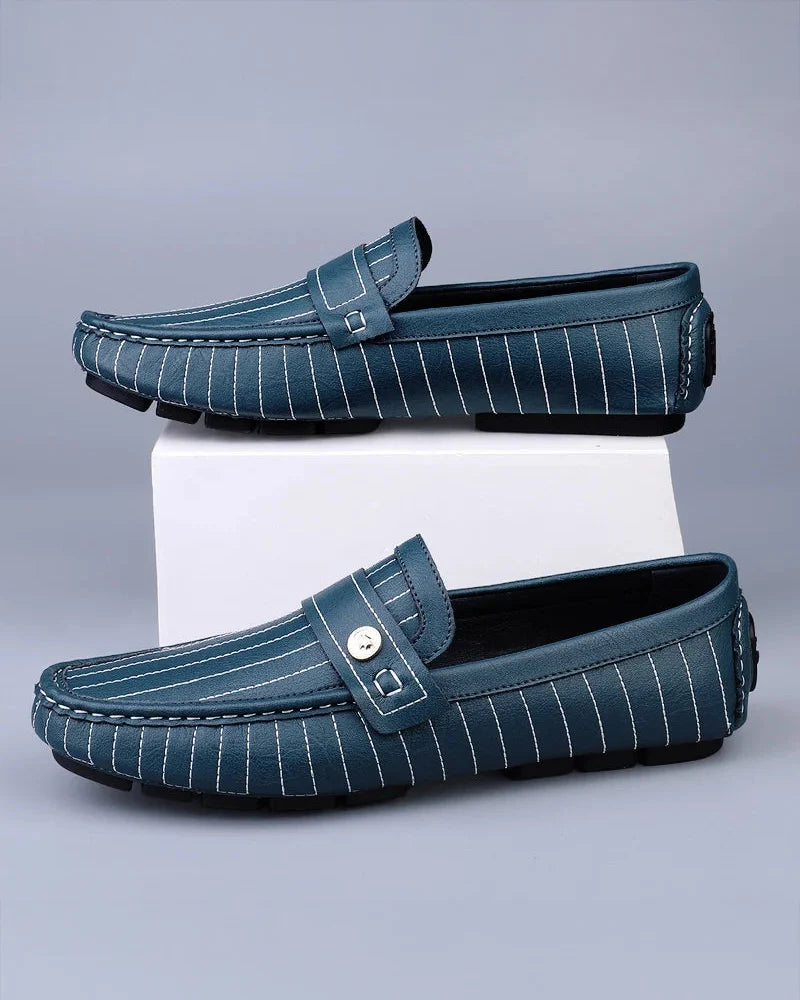 Leclerc Pinstripe Loafers