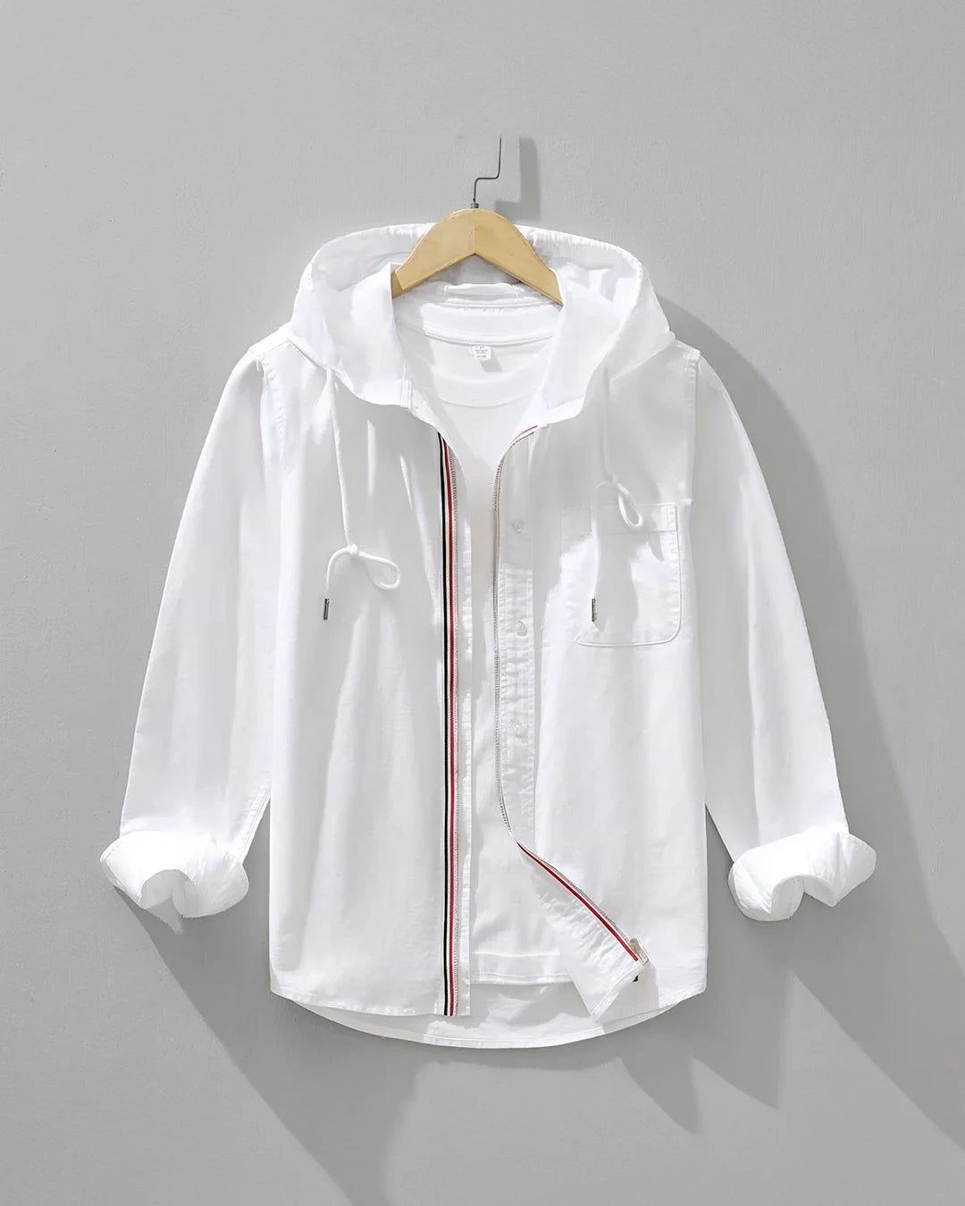 CARTELLO LINEN HOODIE