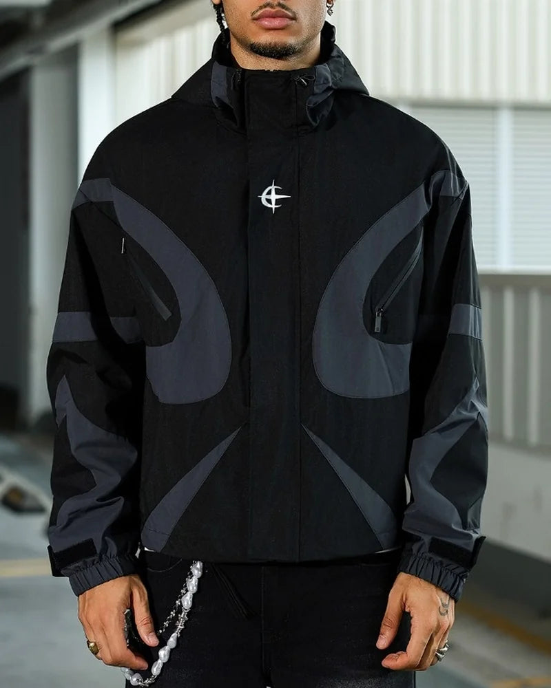 Verbier Windbreaker in Black