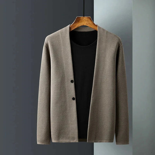 Vincent Clein Virgin Wool Cardigan