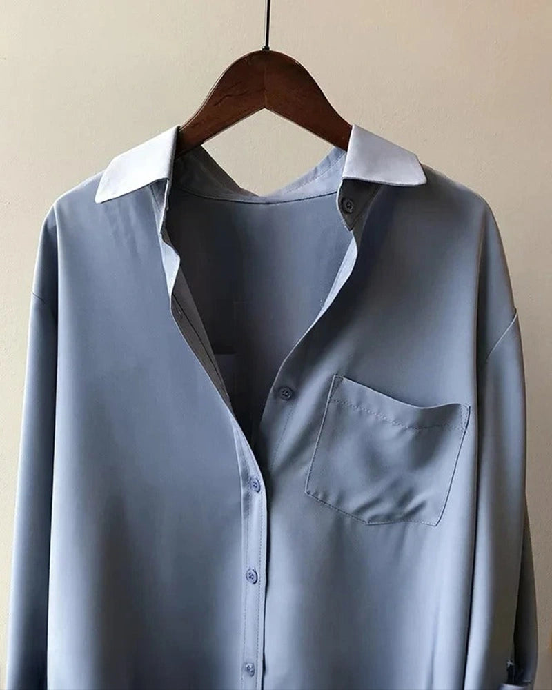 Aniston Silk Shirt