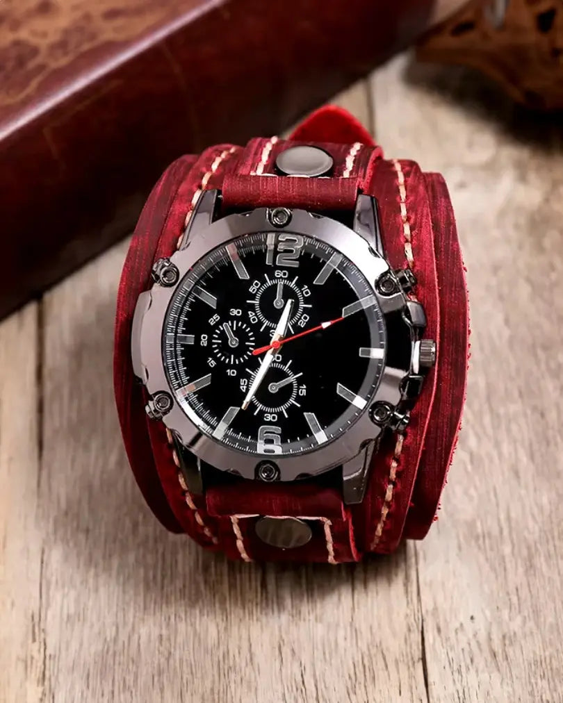 Outlaw Leather Watch