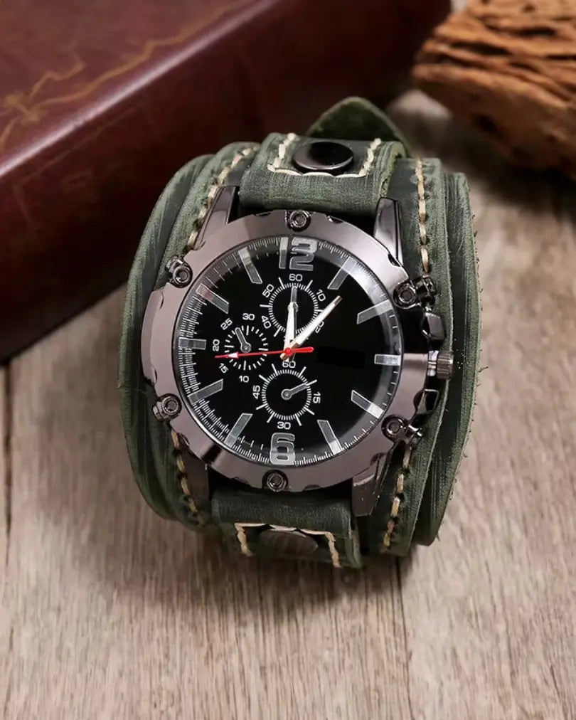 Outlaw Leather Watch