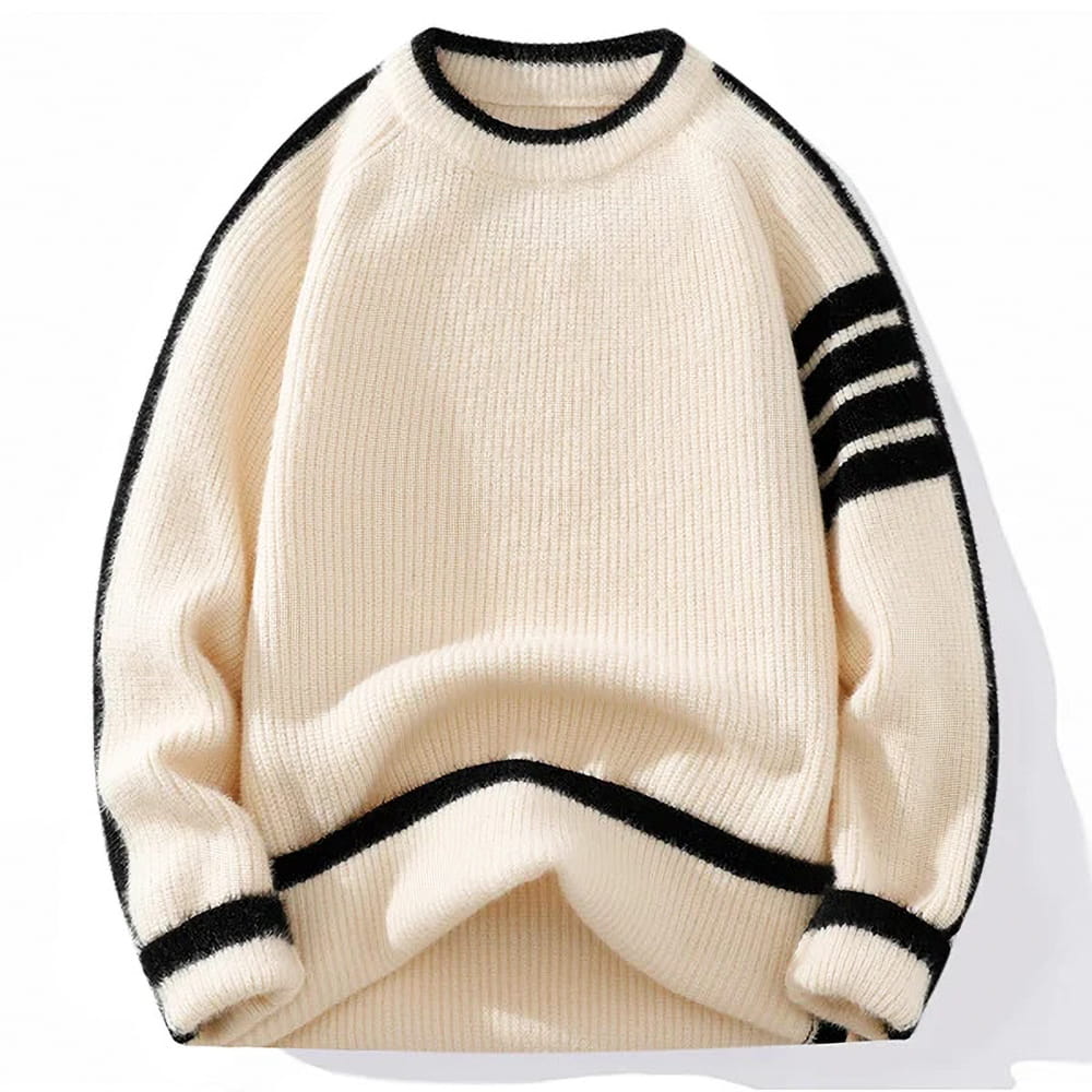 Knitted Stripe Sweater