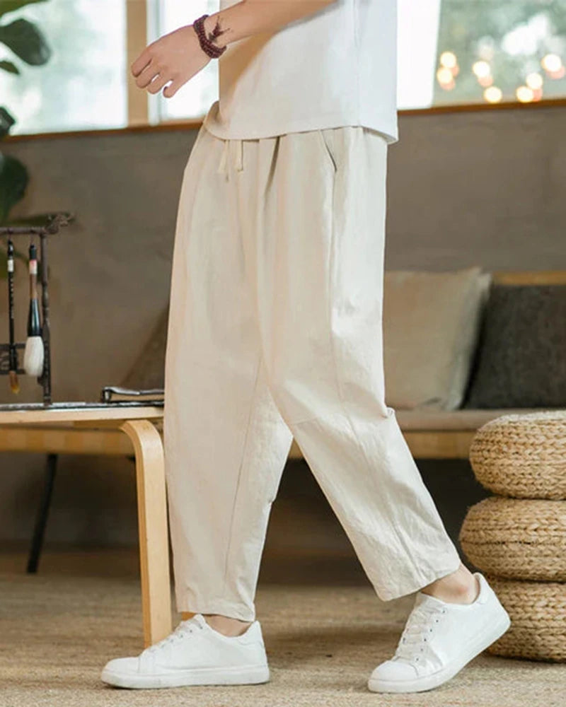 Initial Relaxed Trousers