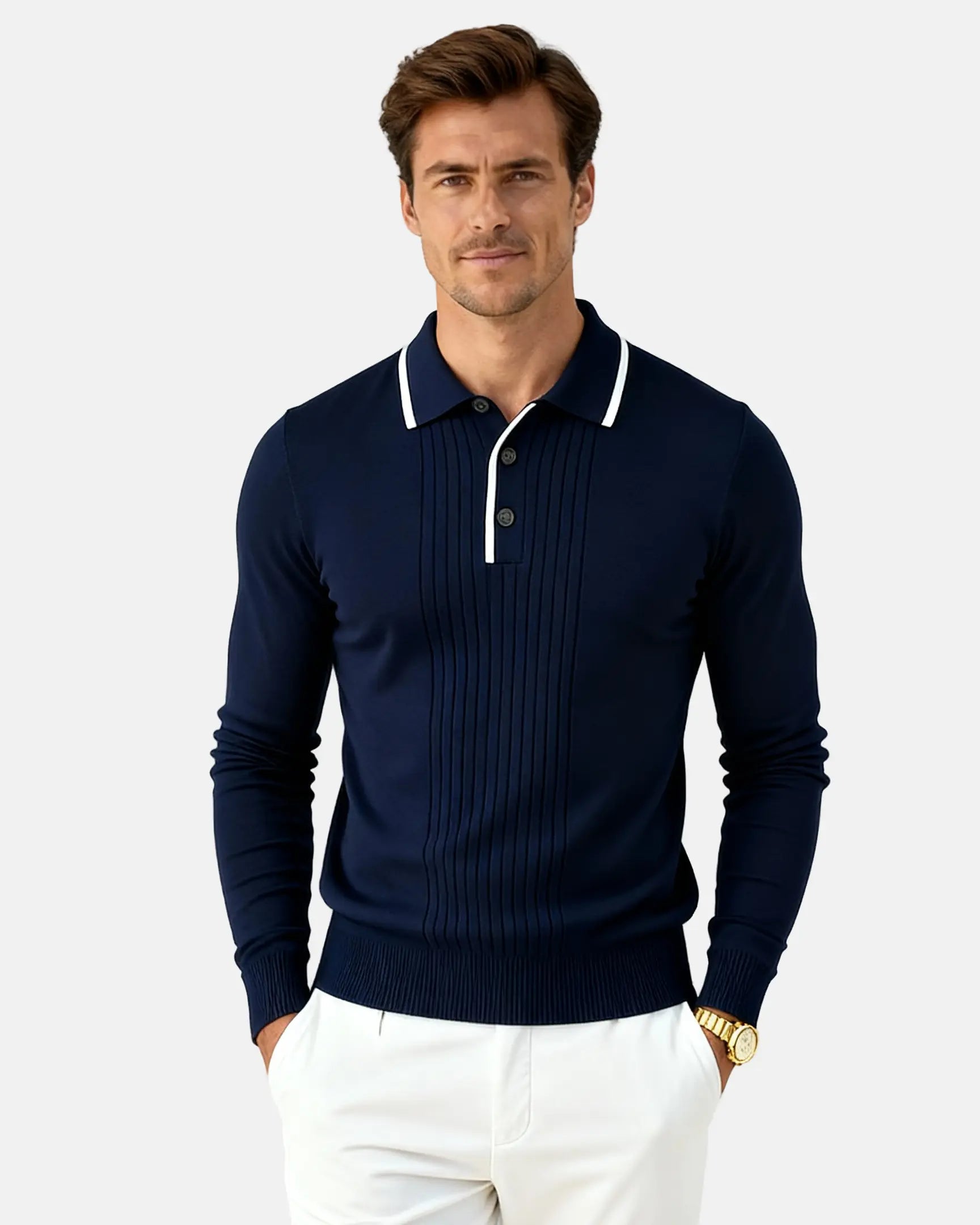 Brunello Knit Polo Shirt