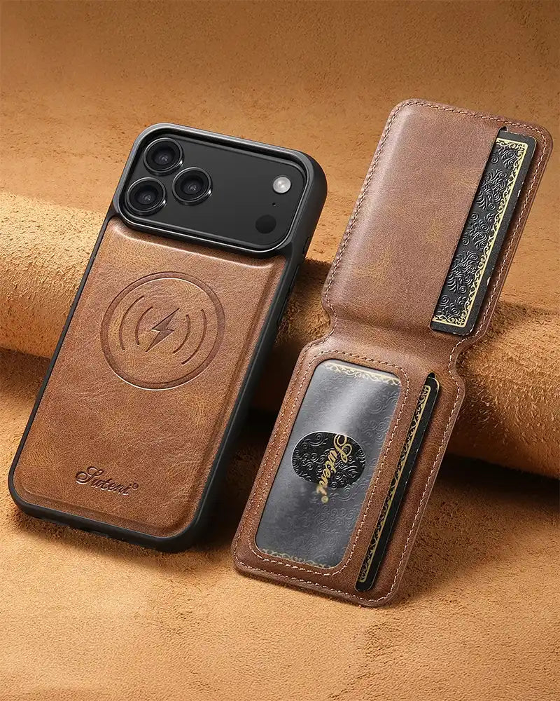 Montier Leather iPhone Case