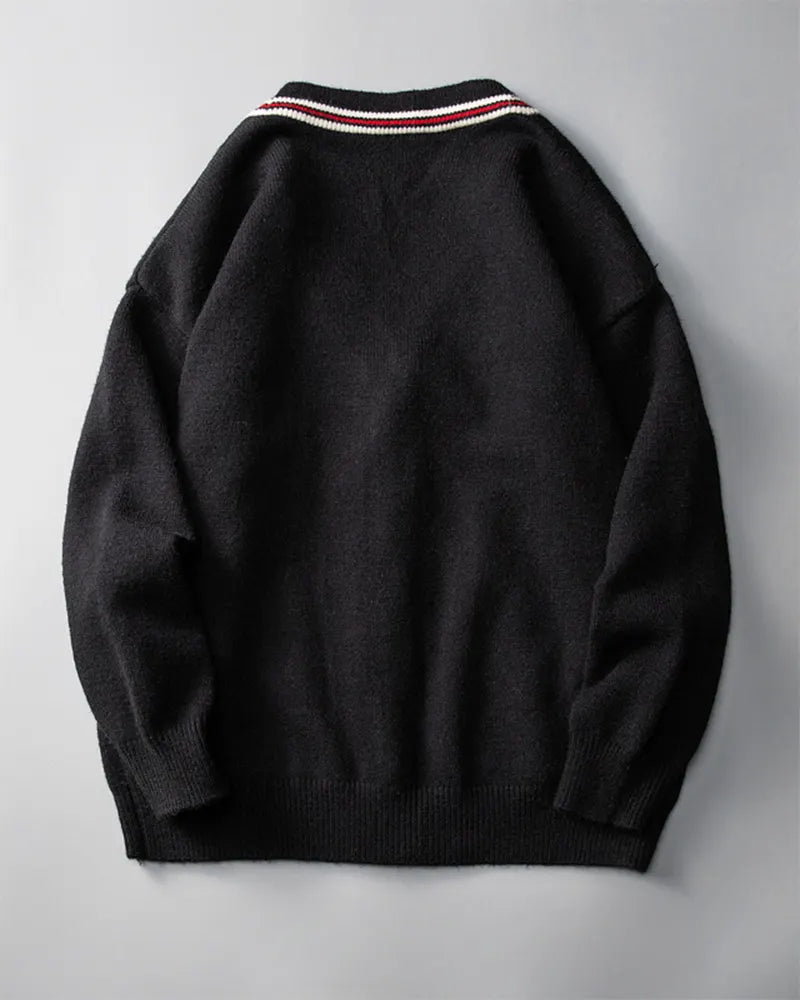 Courtside Retro Cardigan