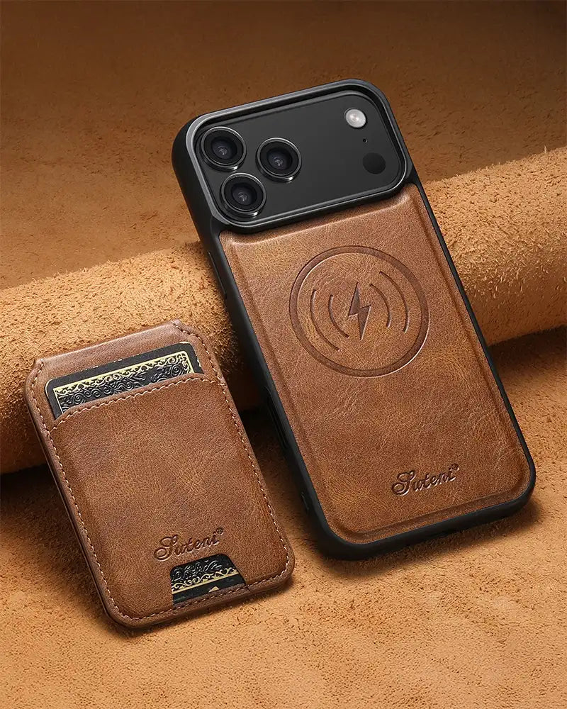 Montier Leather iPhone Case
