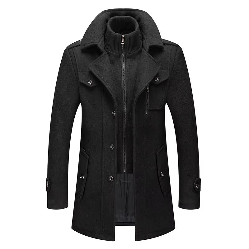 Wall Street Wool Coat