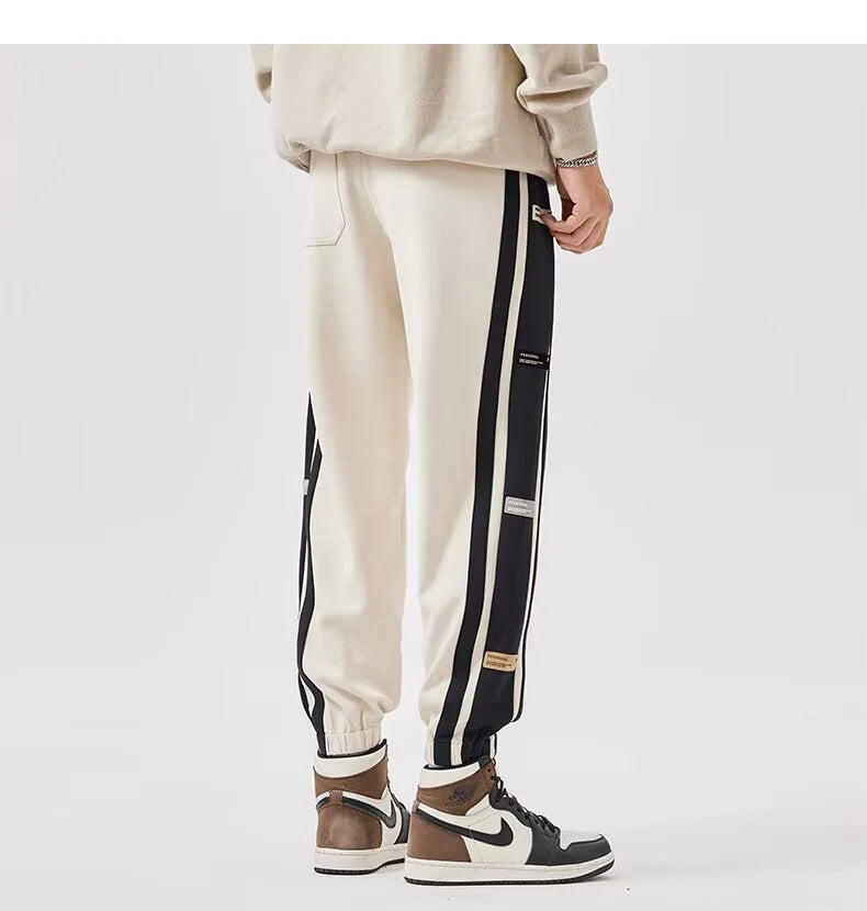 Carter Dual-Tone Stripe Trackpants