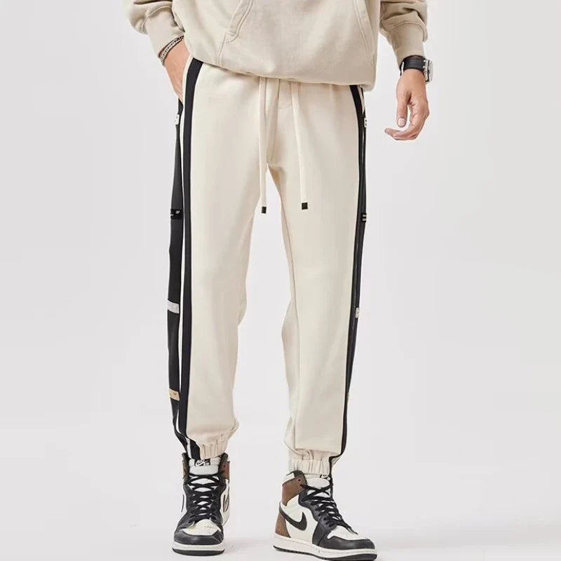 Carter Dual-Tone Stripe Trackpants