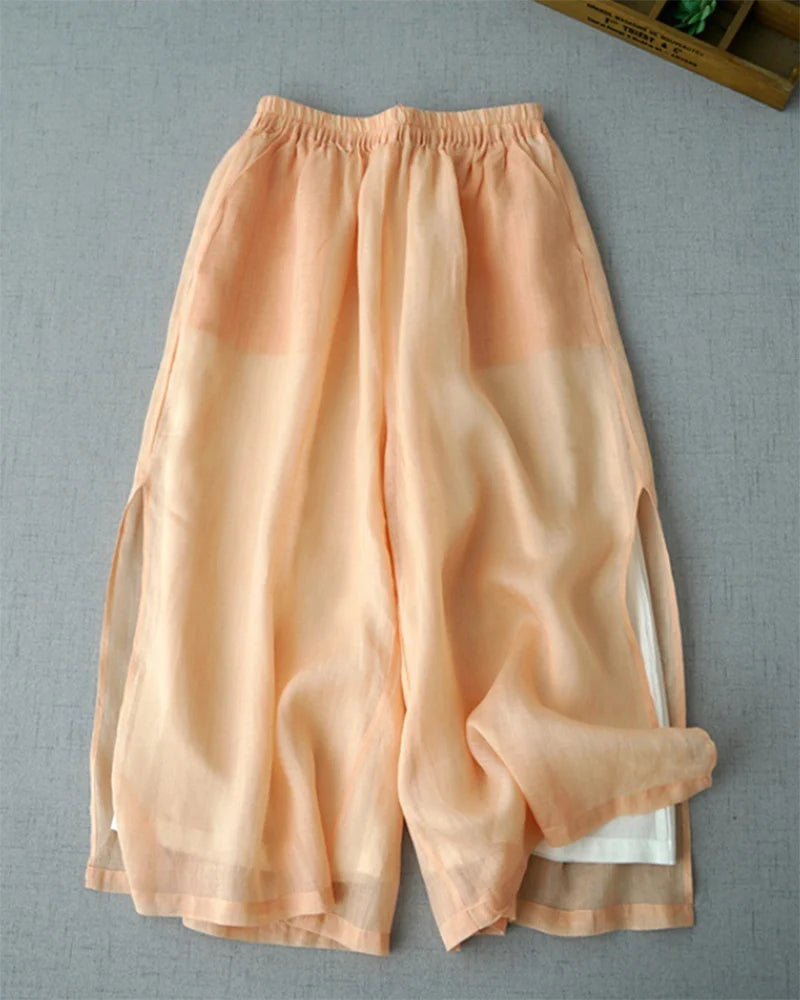 Lunara Linen Pants