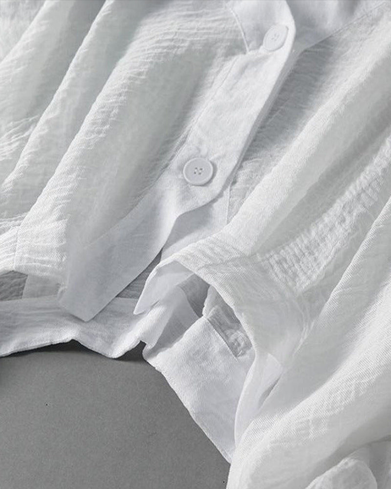 Nayra Linen Blouse