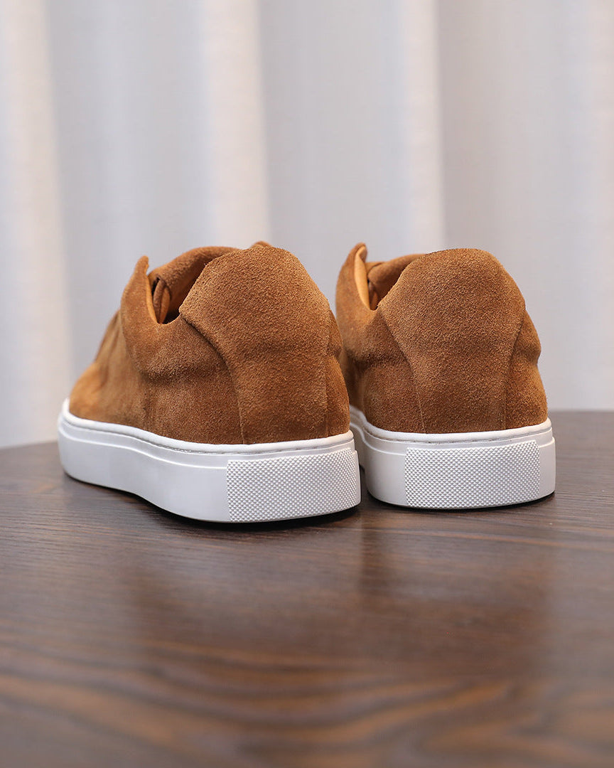 Osborne Suede Low Sneakers - Tuscan