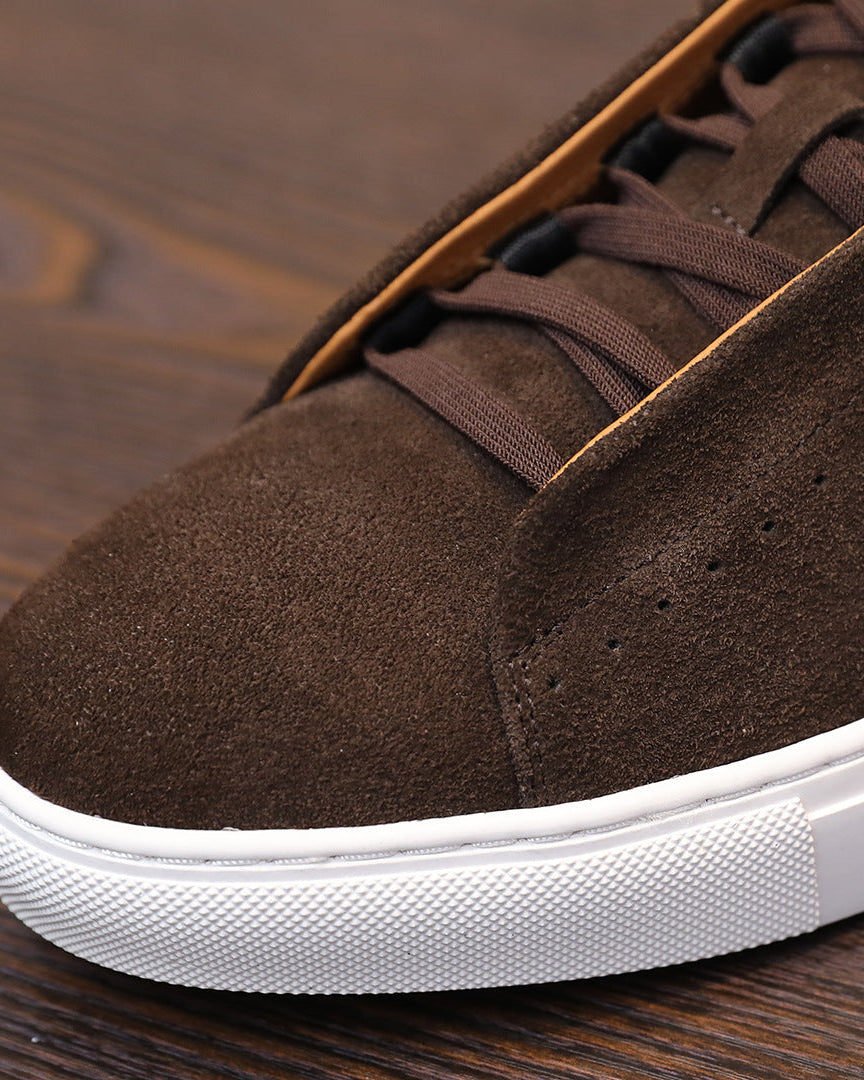 Osborne Suede Low Sneakers - Brown