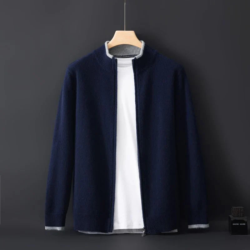 Cashmere Zip Jacket