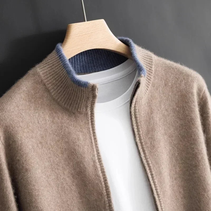 Cashmere Zip Jacket