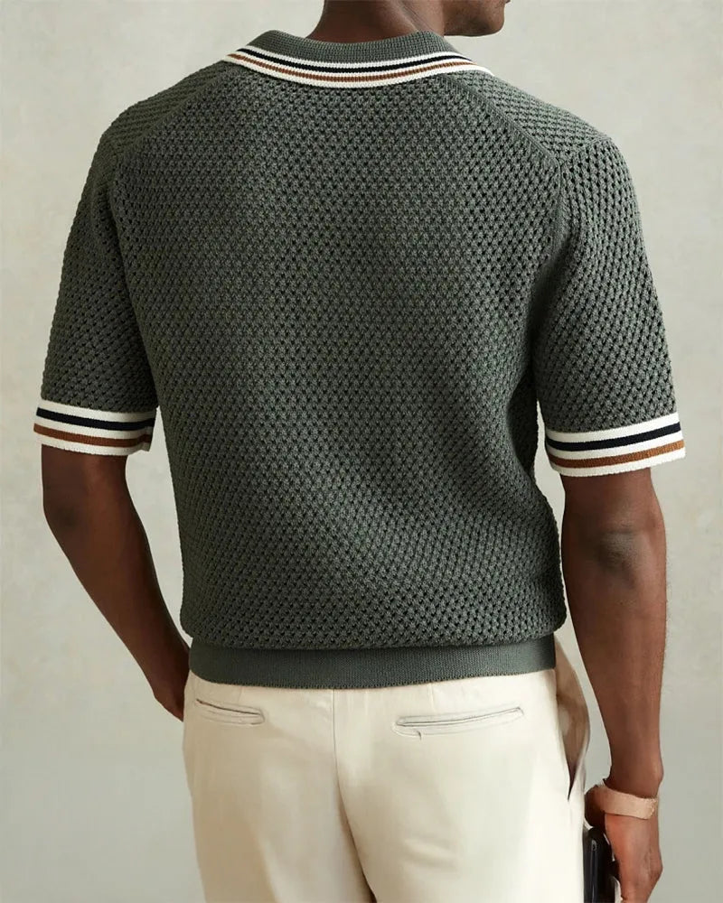 Martin Laurent Crochet Shirt