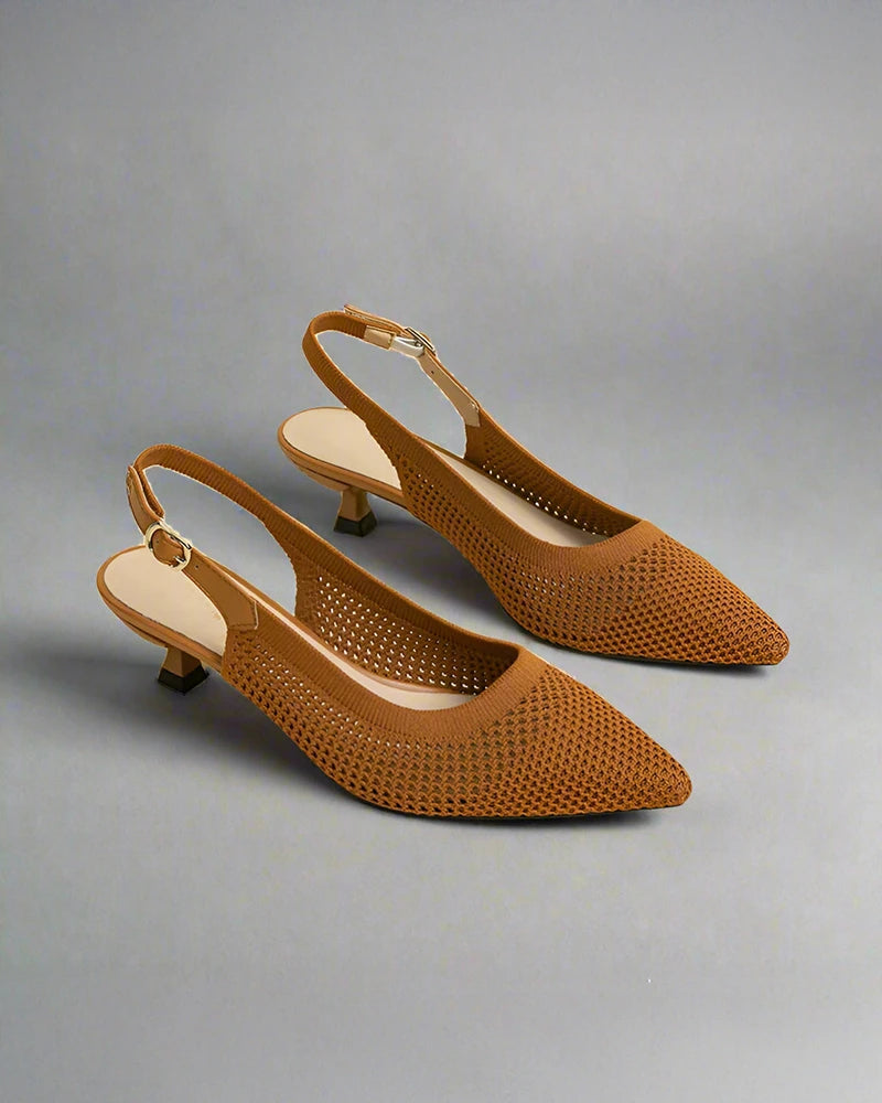 Diana Mesh Heels